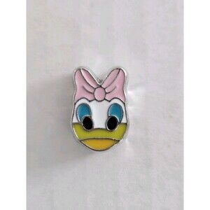 Daisy Head Enamel Bead Charm